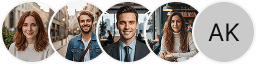 Multiple investor profile avatars on Valor Fundstein trading review block